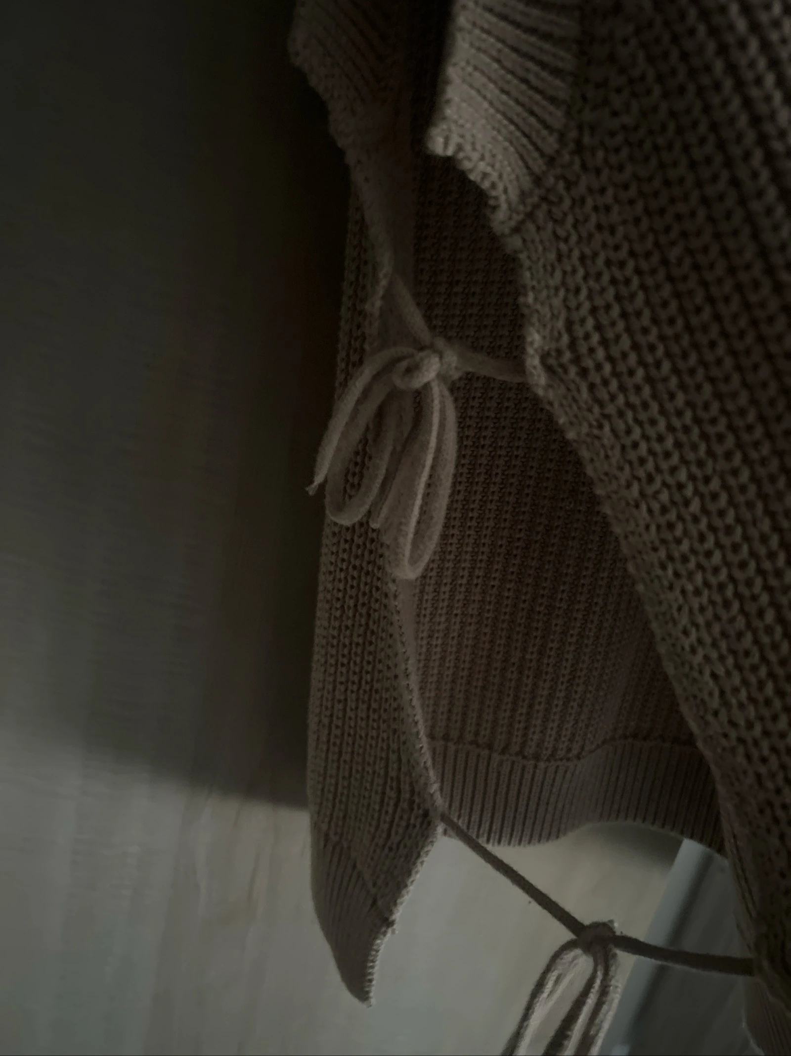 Beige gebreide trui – photo 3